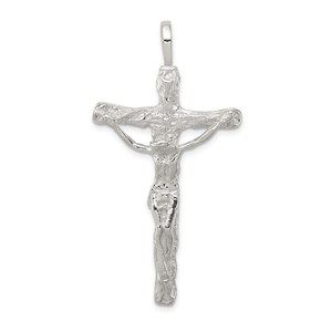 Million Charms 925 Sterling Silver Crucifix Necklace Charm Pendant
